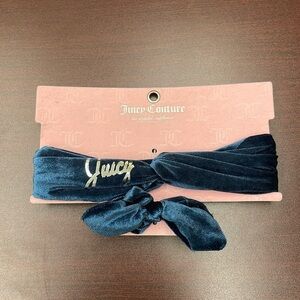 Juicy Couture head band and tie